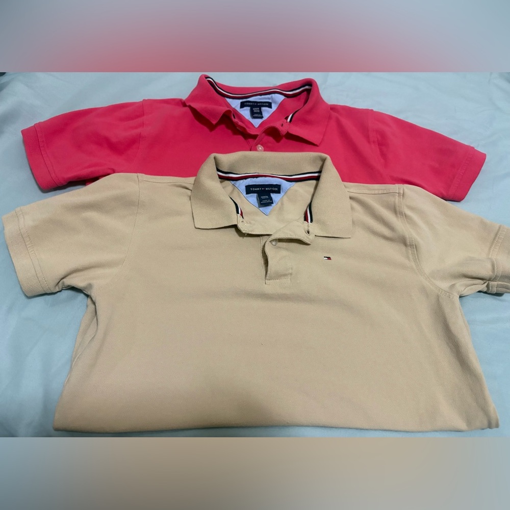 Tommy Hilfiger Kids Polo Shirt - size M 10/12